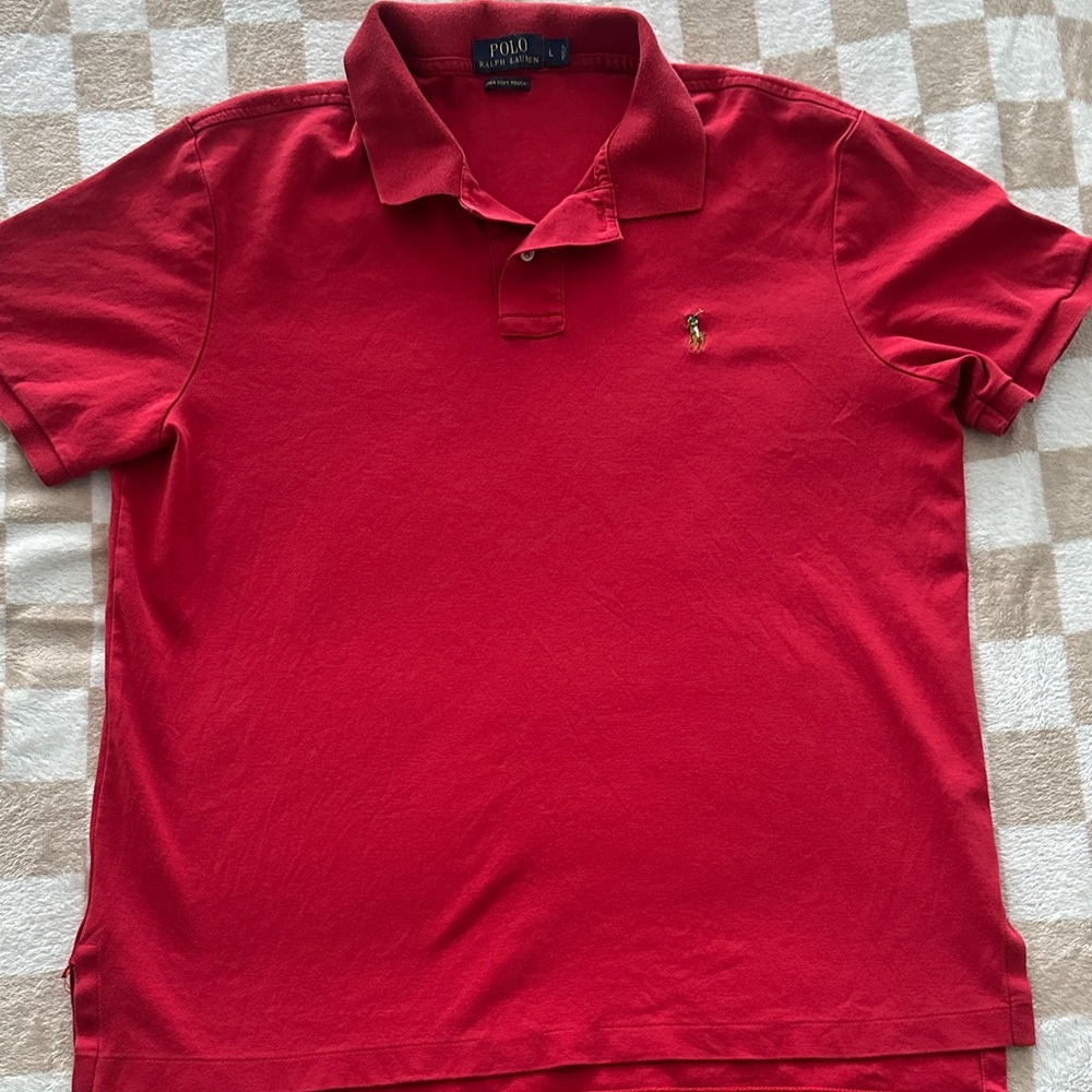 Polo by Ralph Lauren Classic Red Polo Shirt